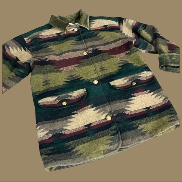 Multicolor Patterned Jacket - Picture 3 of 7